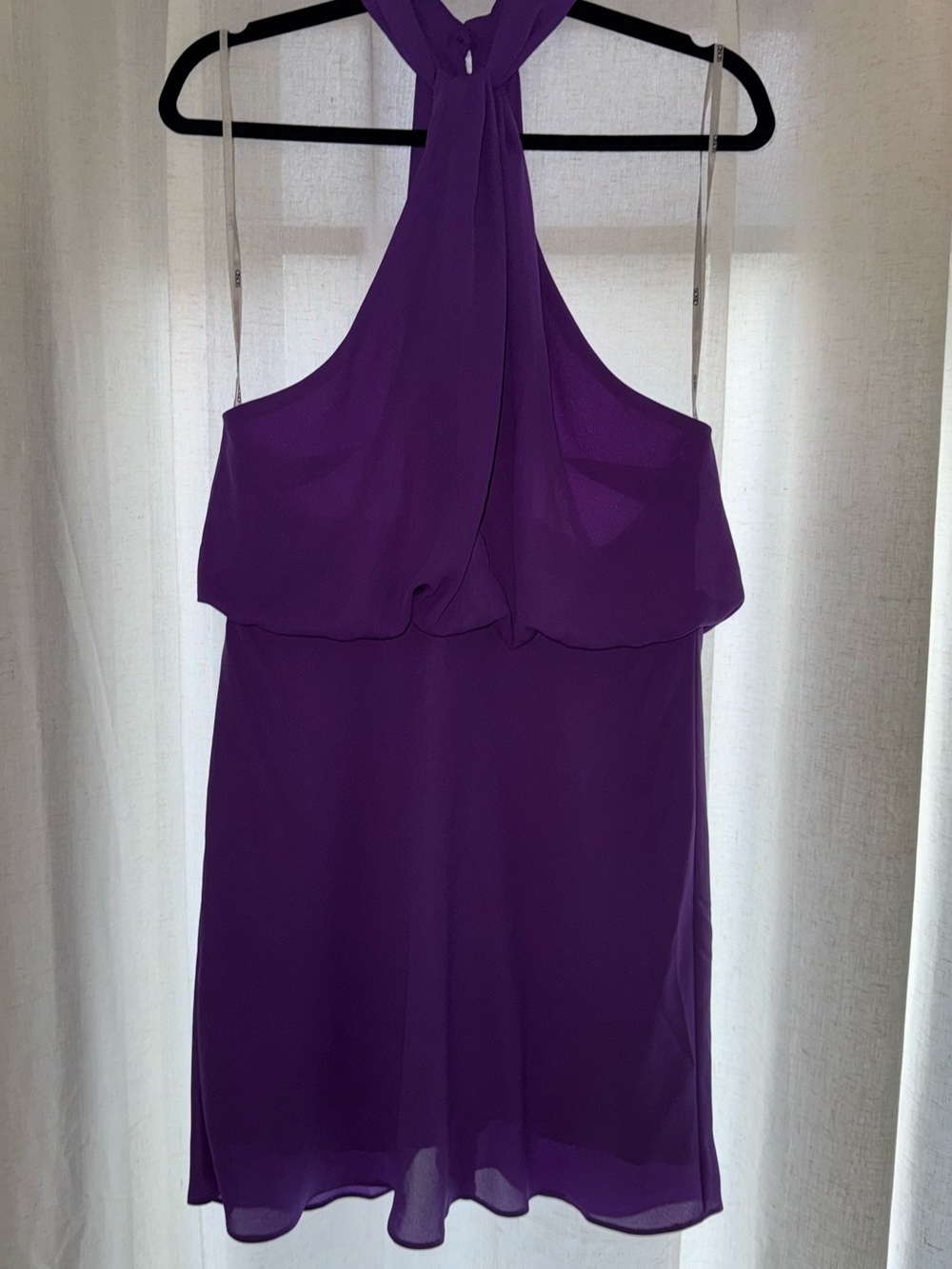 ASOS Purple High Neck Dress